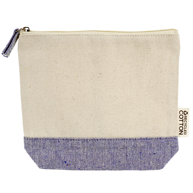 Baltimore Recycled Cotton Two Tone Everyday Pouch 3