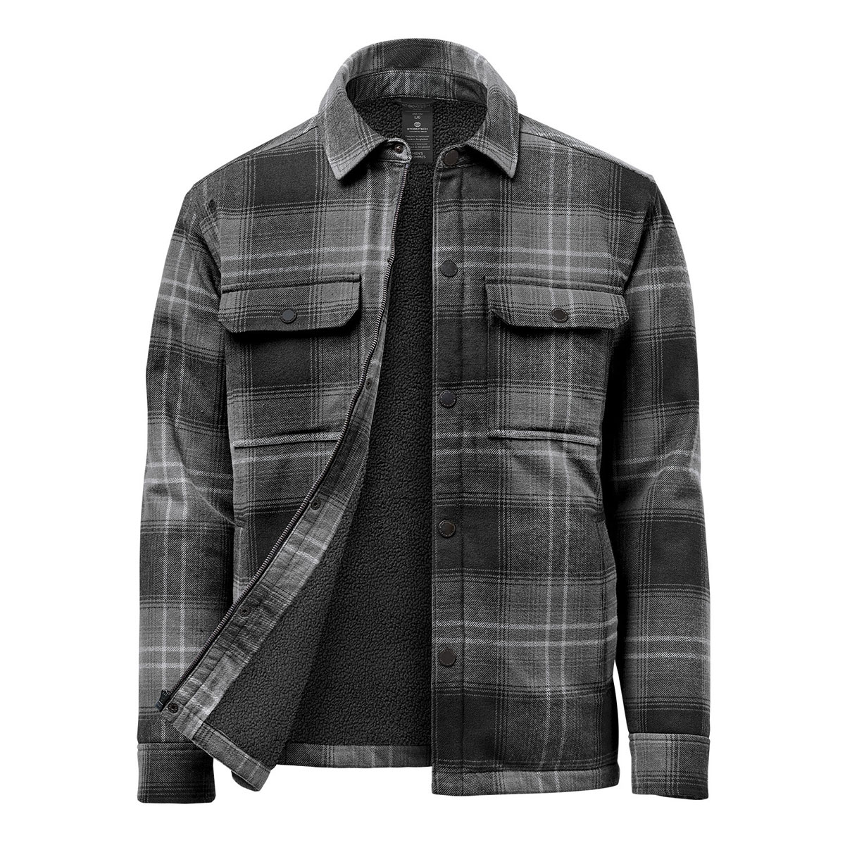 Stormtech Men's Highland Sherpa Lined Plaid Jacket 3