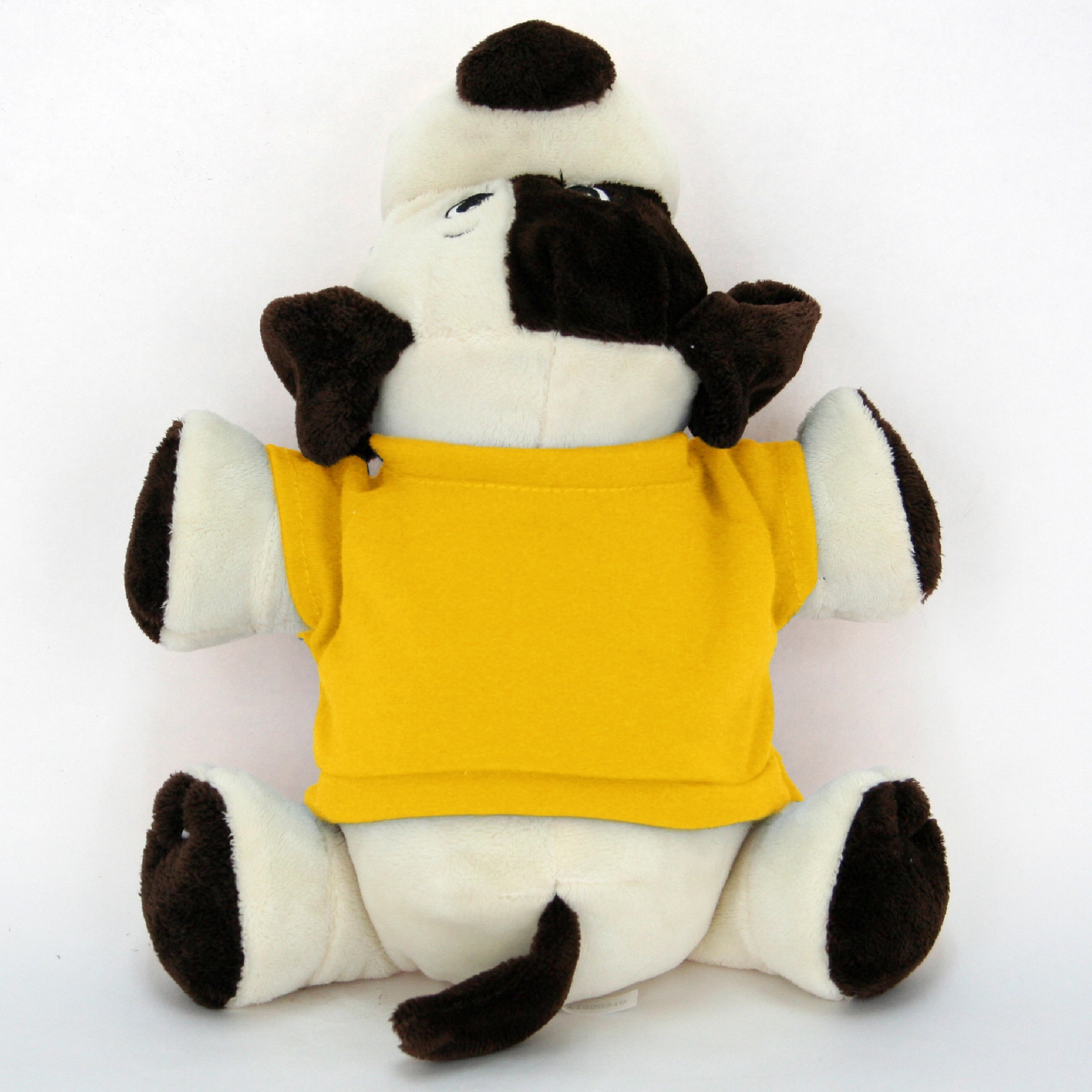 9" Laying Down Dog - Beige 11