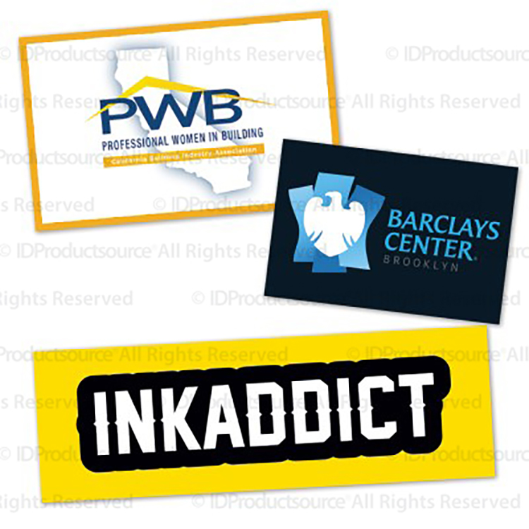 3" x 10" Rectangle Water-Resistant Sticker 1