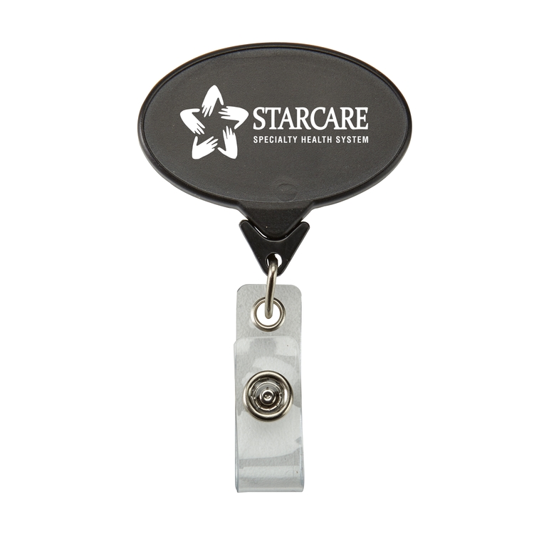 Oval Badge Reel Secure-A-Badge 4