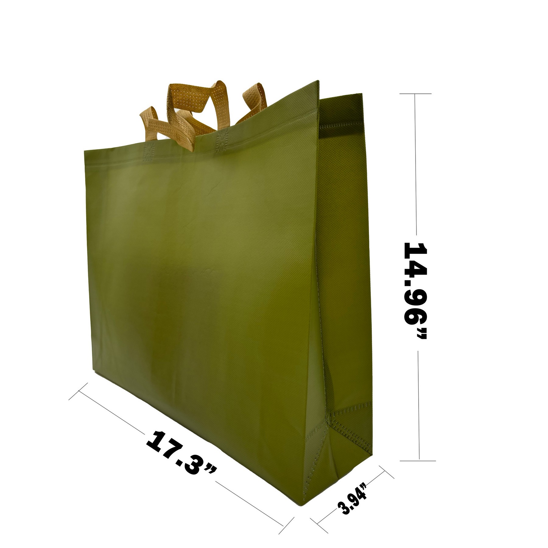 Non-woven Shopping Green Bag 1