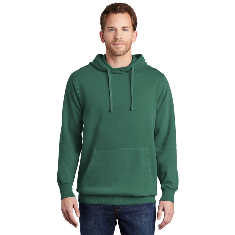 Port & Company Beach Wash Garment-Dyed Pullover Hooded Sweatshirt. 19