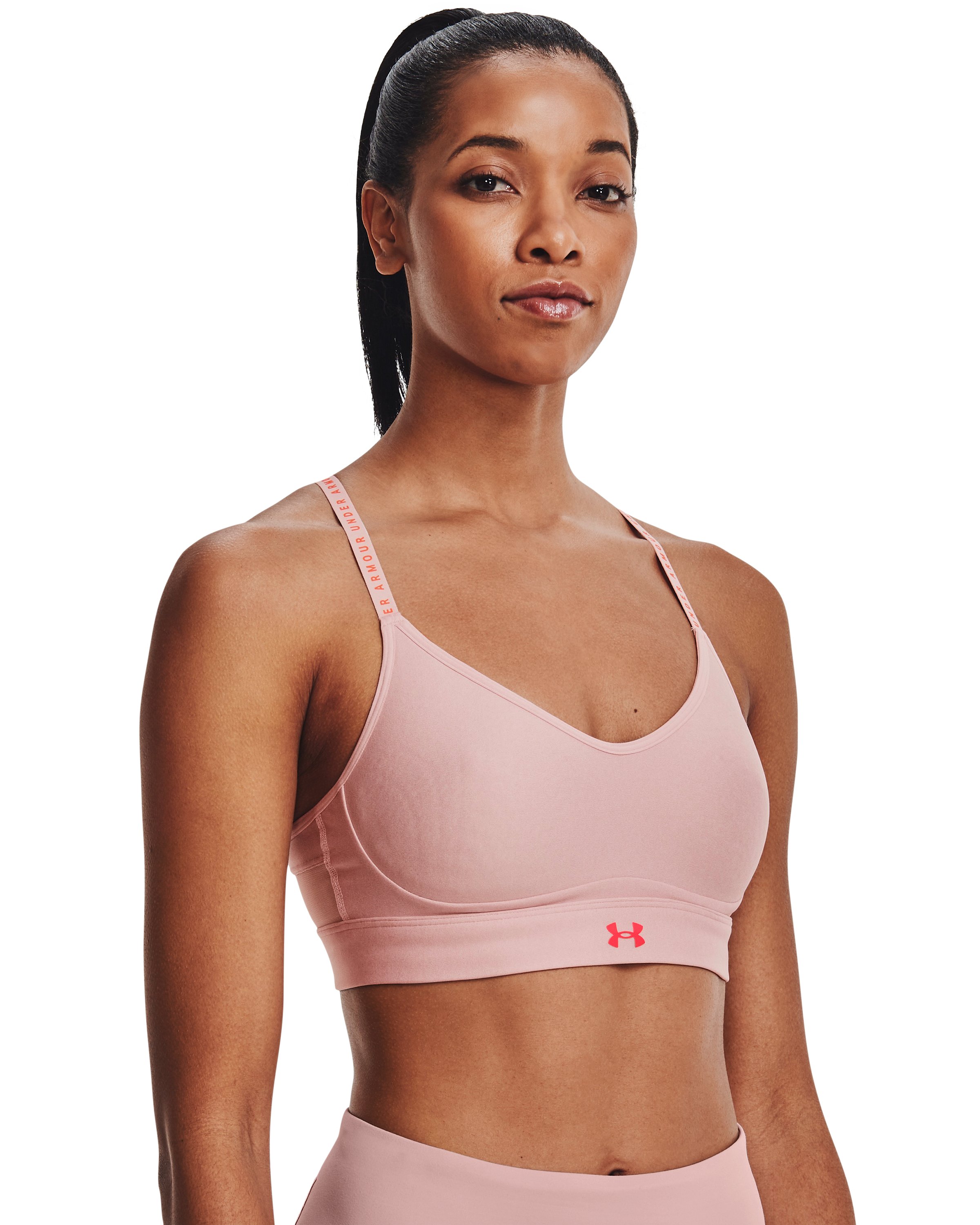 UA Infinity Low Heather Women's Sports Bra 3
