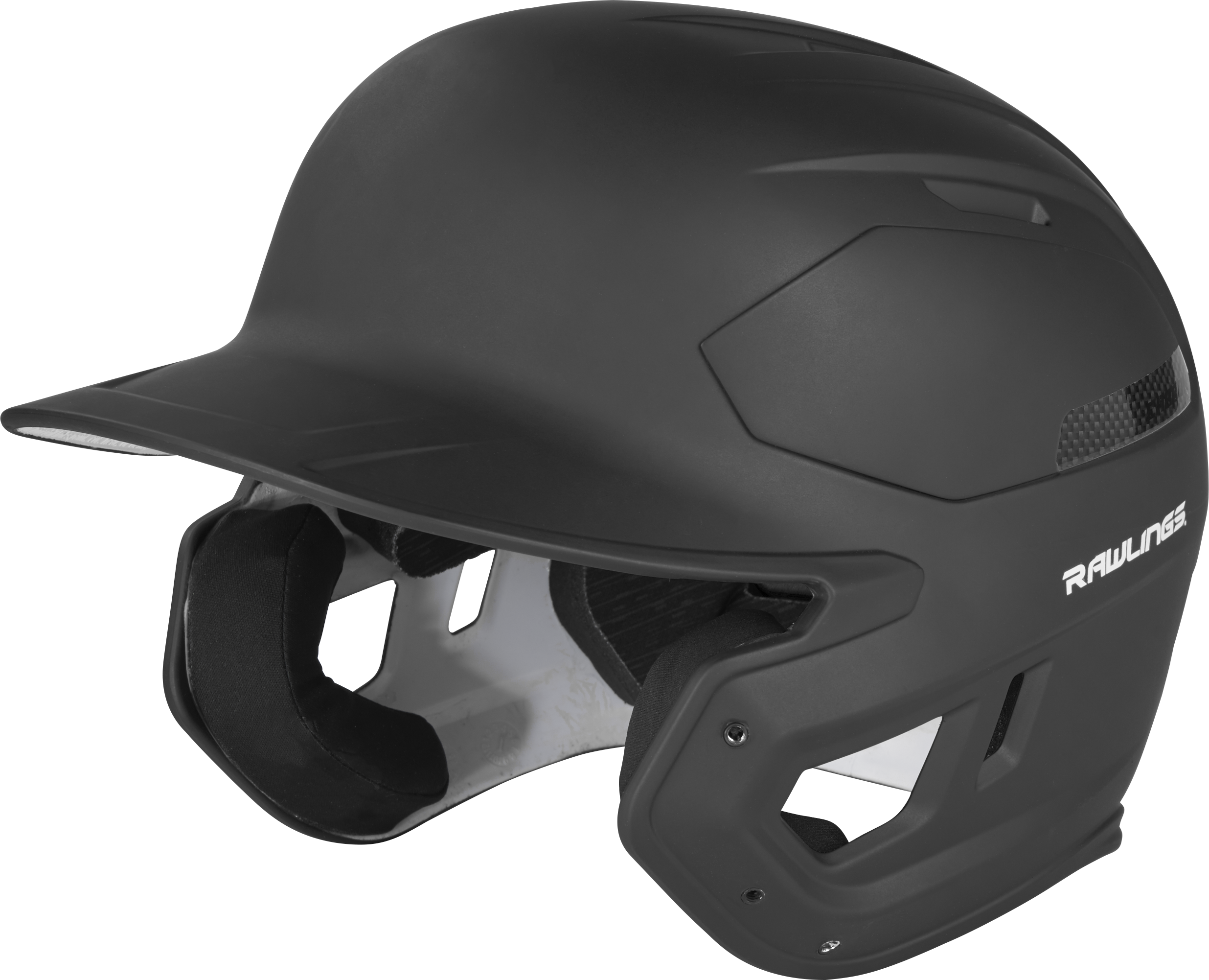Rawlings Mach Carbon One-Tone Matte Alpha-Sized Helmet 1