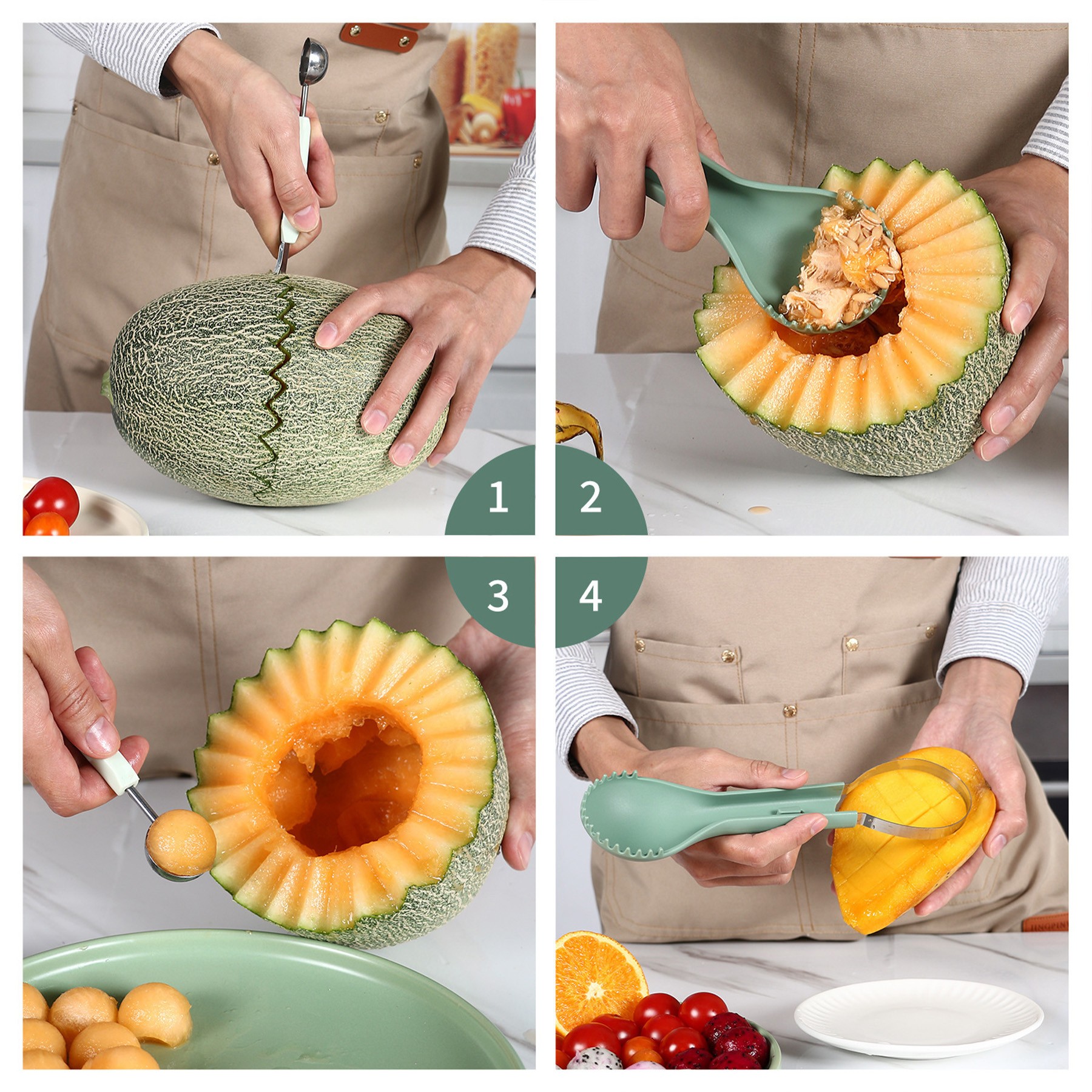 6-in-1 Fruit Tool Set 3
