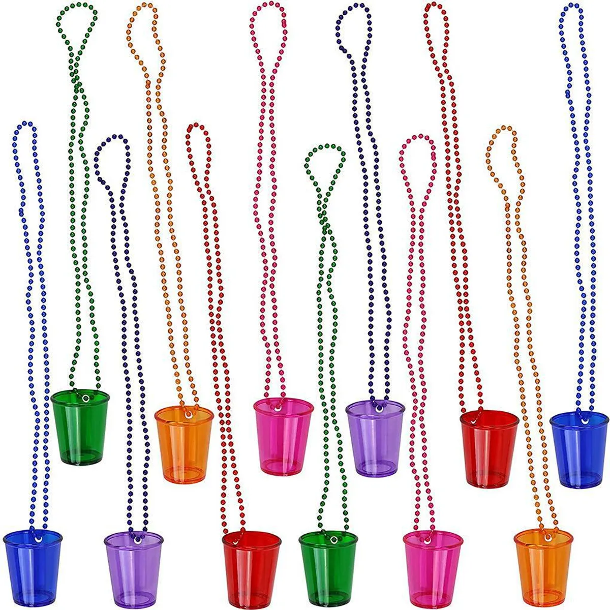 Custom Beads Medallion Necklace Party Supplies Decoration 2