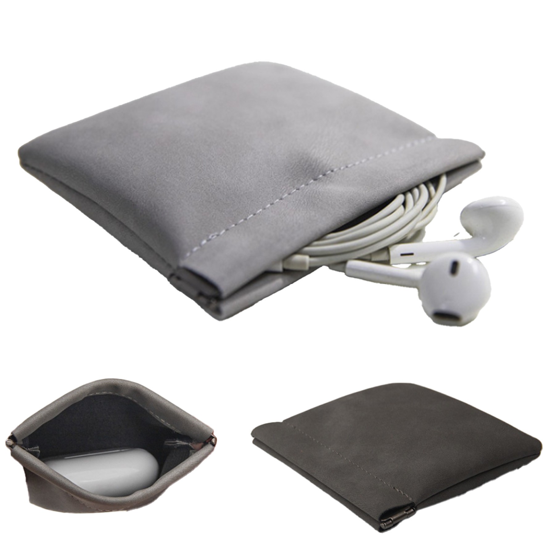 Versatile Leather Storage Pouch 6