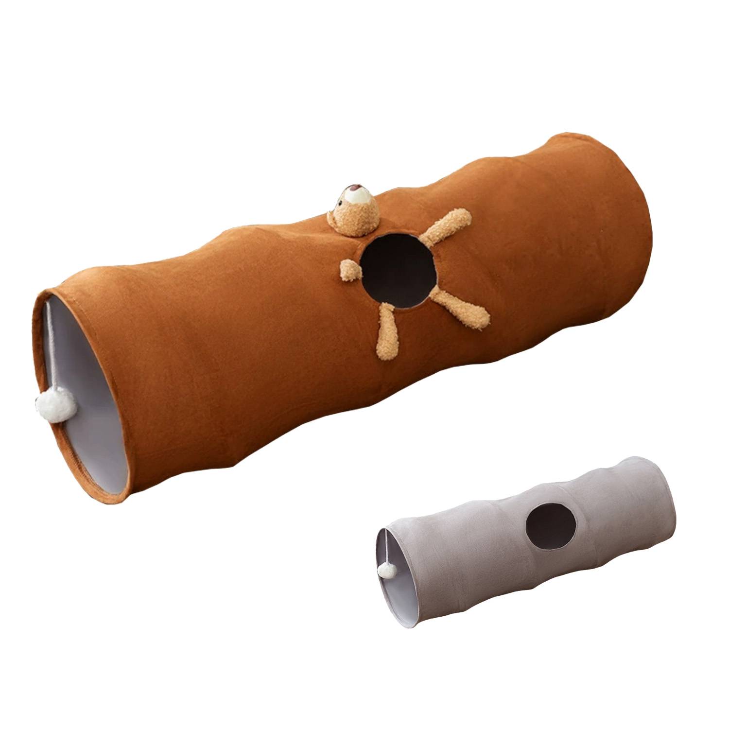 Foldable Cartoon Cat Tunnel Toy 15