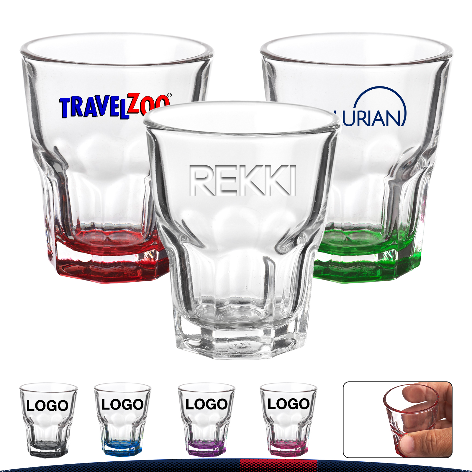 1.5 oz. Whiskey Shot Glasses 8