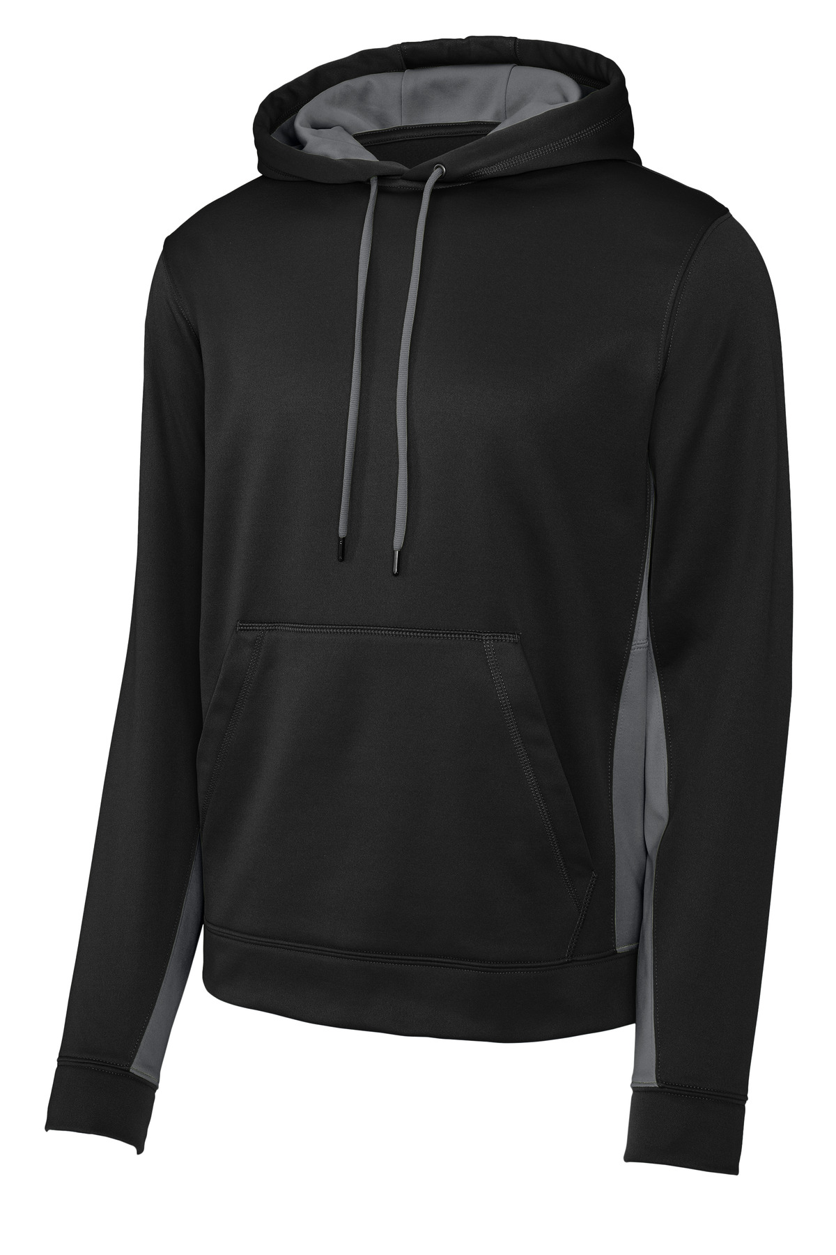 Sport-Tek Sport-Wick Fleece Colorblock Hooded Pullover. ST235 37