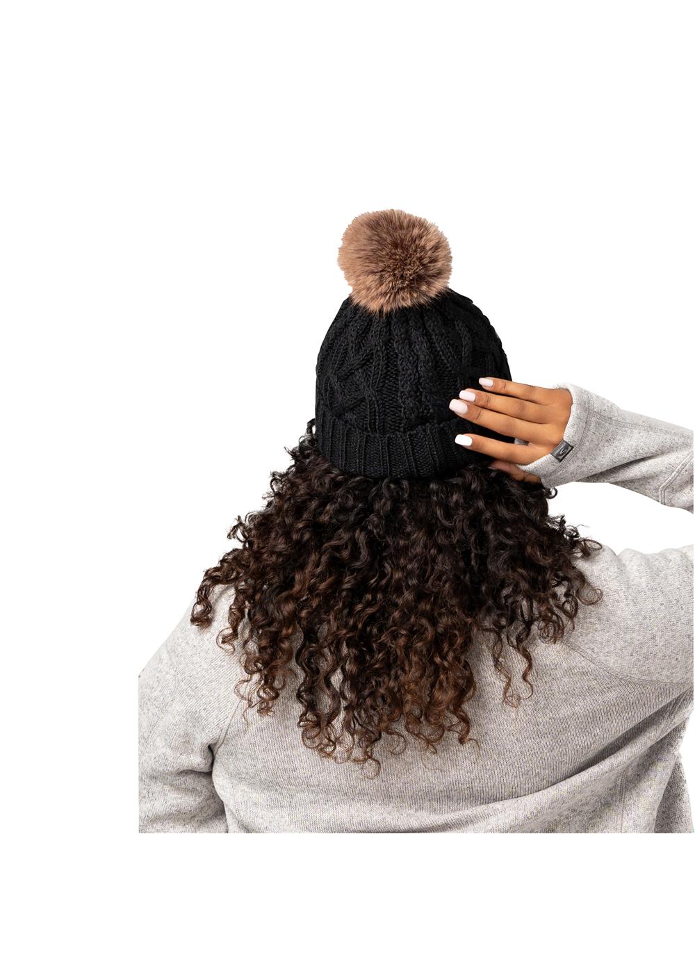 Storm Creek Women's Show Off Cable Knit Pom Hat