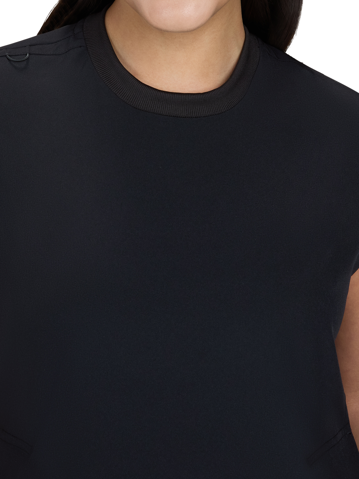 Basics - Women's Two-Pocket Round Neck Scrub Top 12