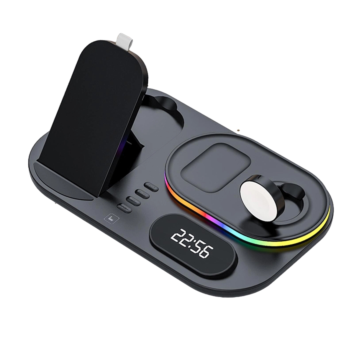Universal Compatible 3 in 1 Fast Wireless Charging Stand QI 3