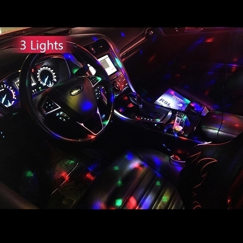 Usb Mini disco party phone light 3