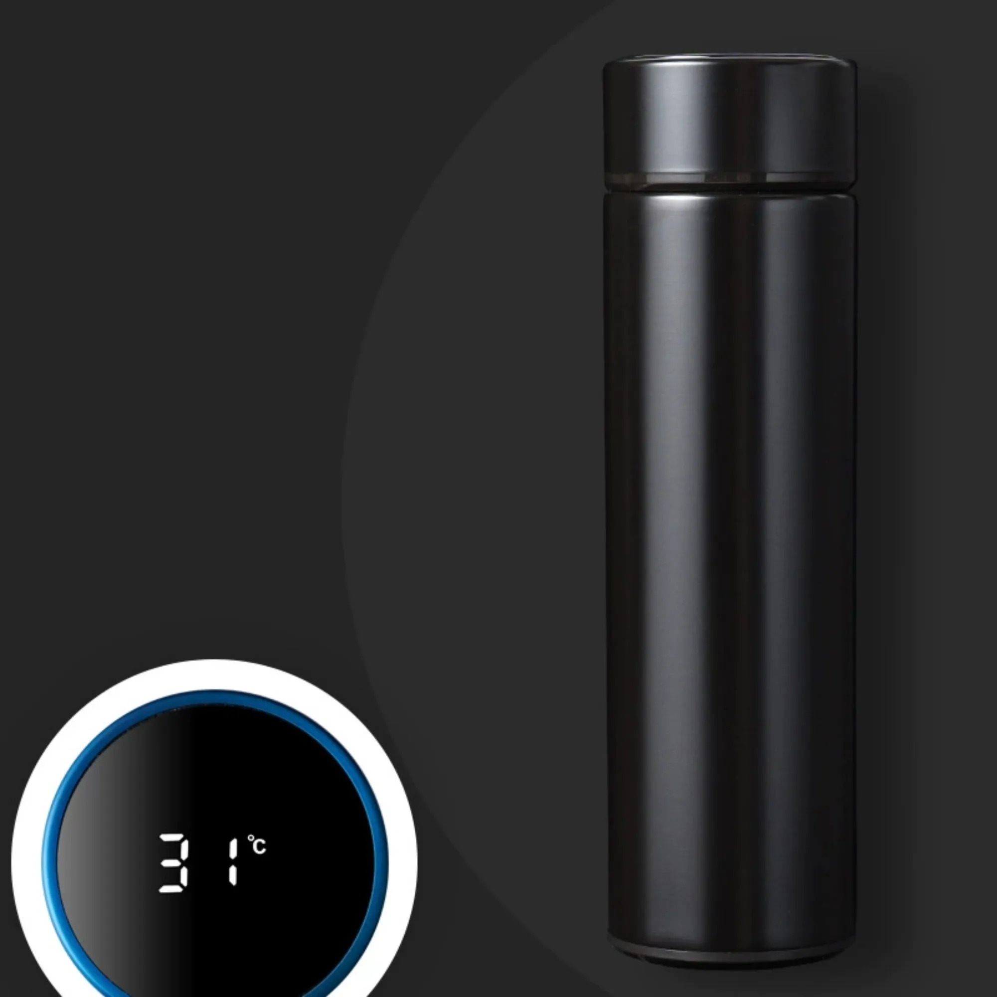16 OZ Stainless Steel Smart Thermos Cup with LED Temperature 7