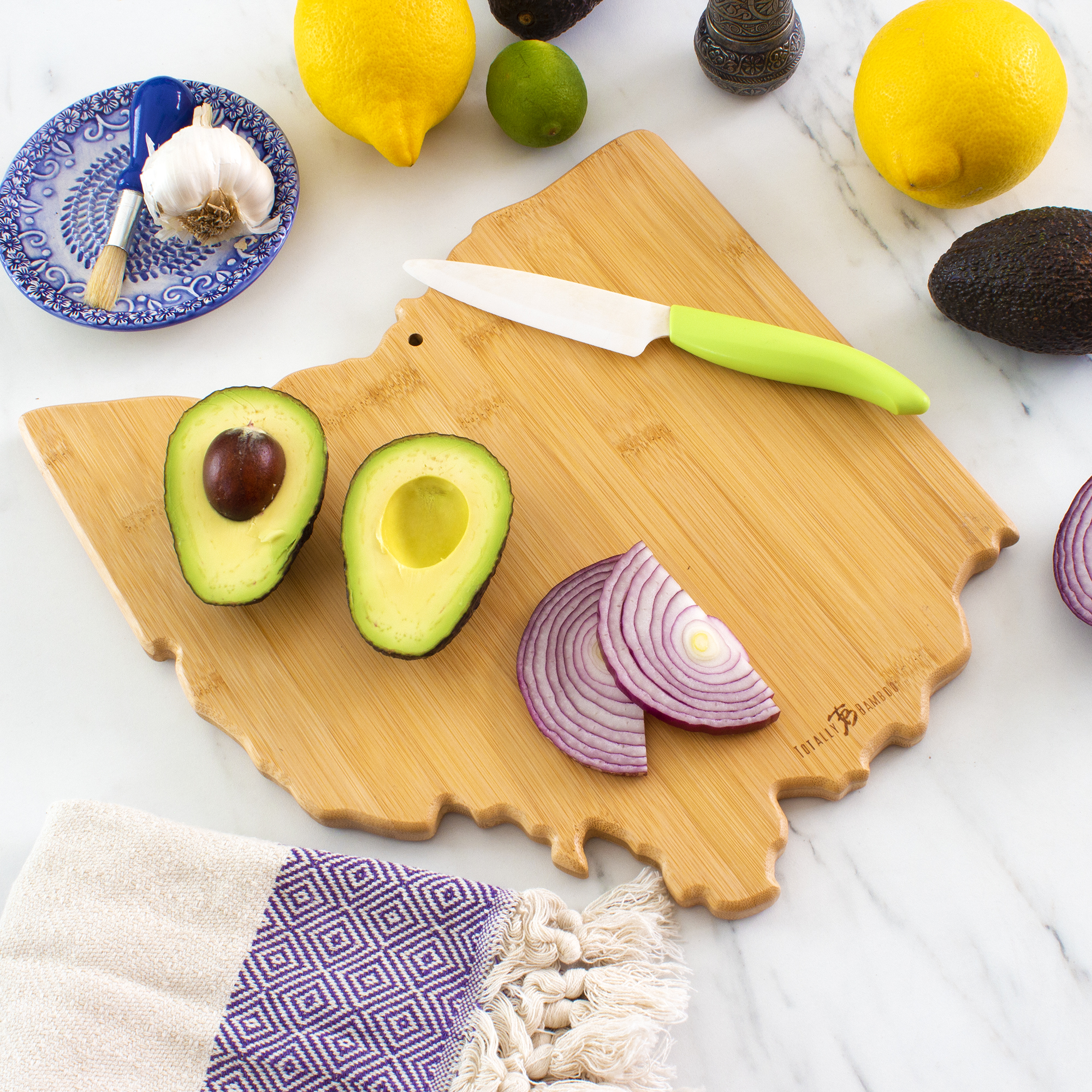 Destination Ohio Cutting & Serving Board 4