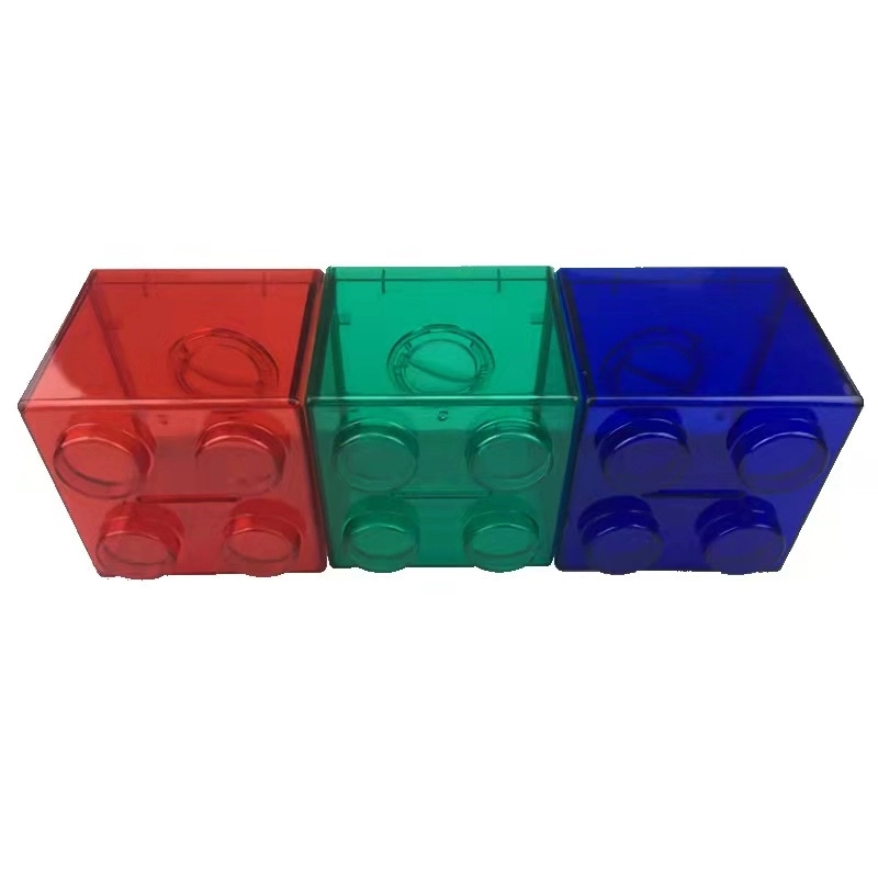 Block shaped piggy bank 2