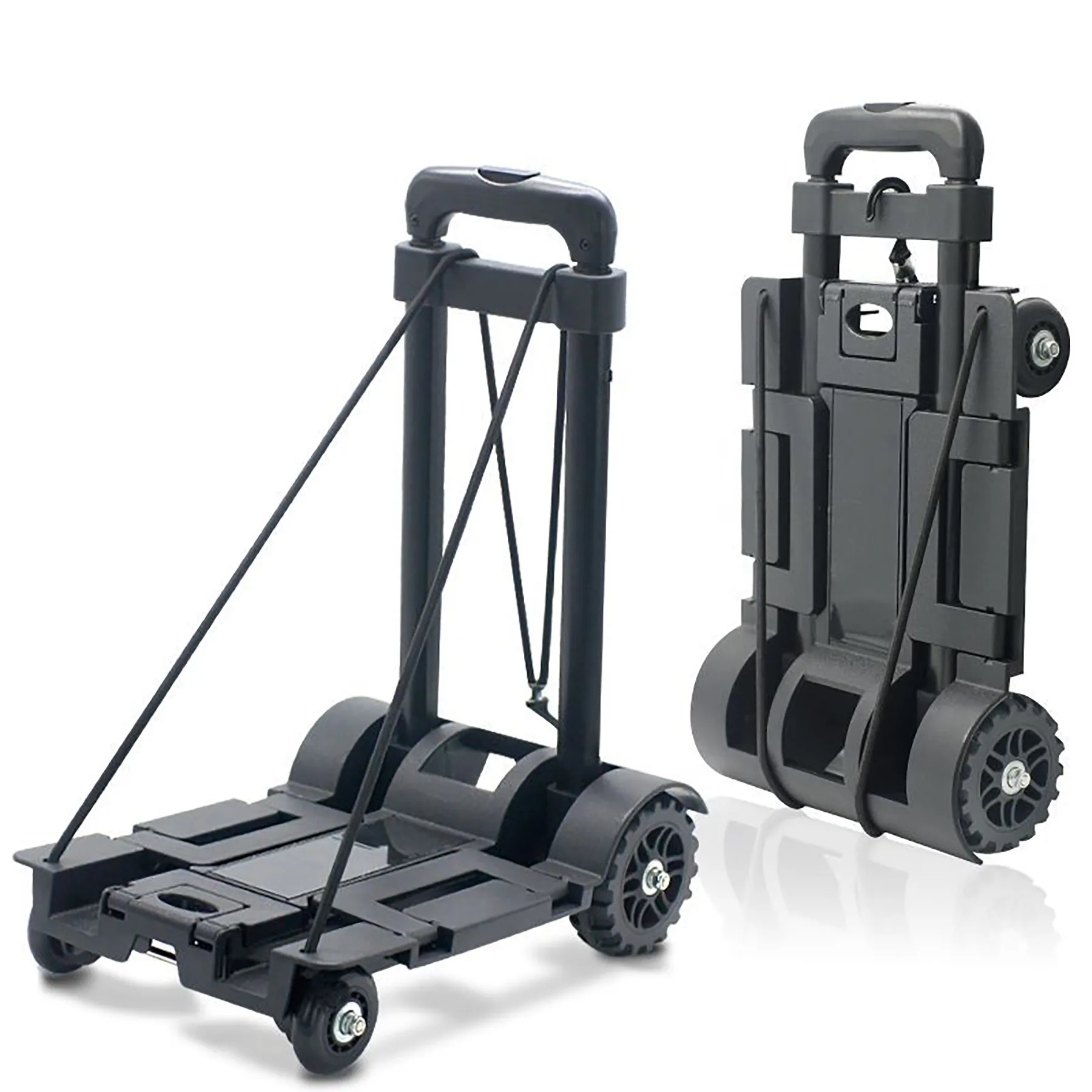 Aluminum Four-Wheel Foldable Handcart 3