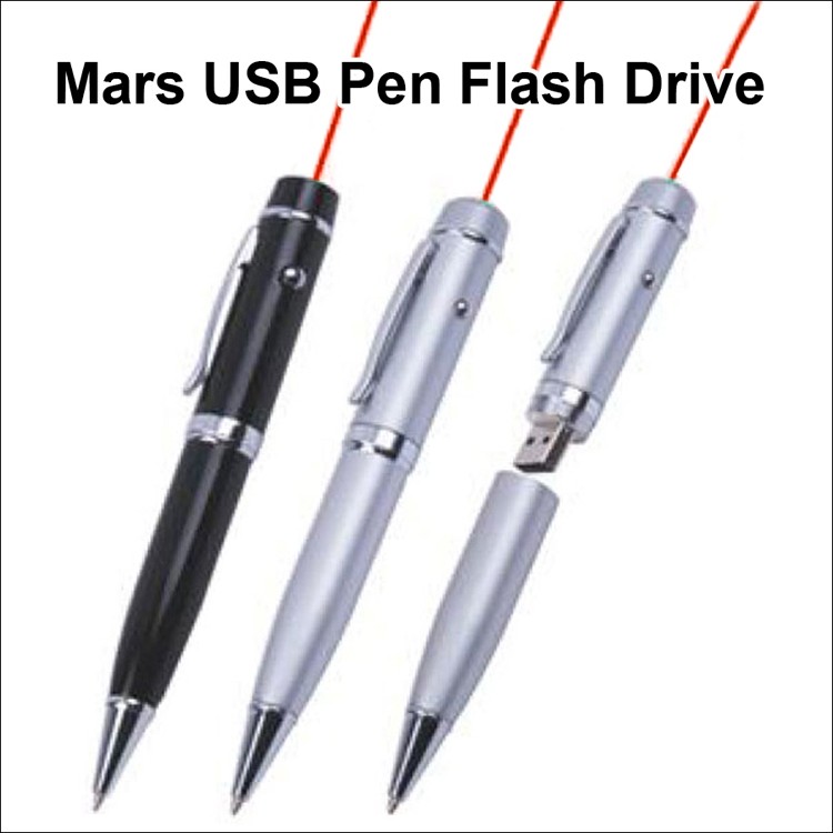 Mars USB Pen Flash Drive / USB - 4 GB Memory