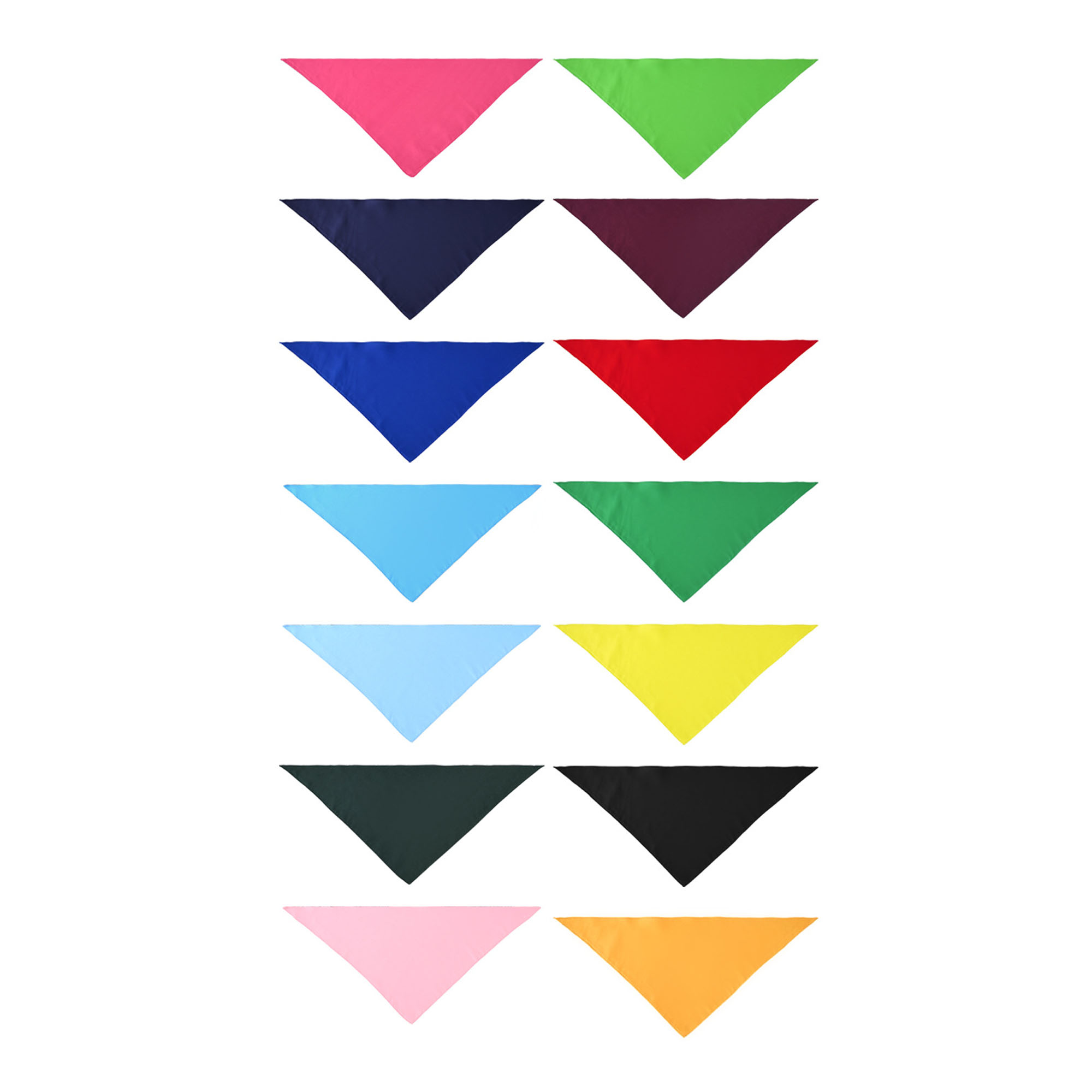 MOQ 50 pcsPrinted Dog Bandanas 1