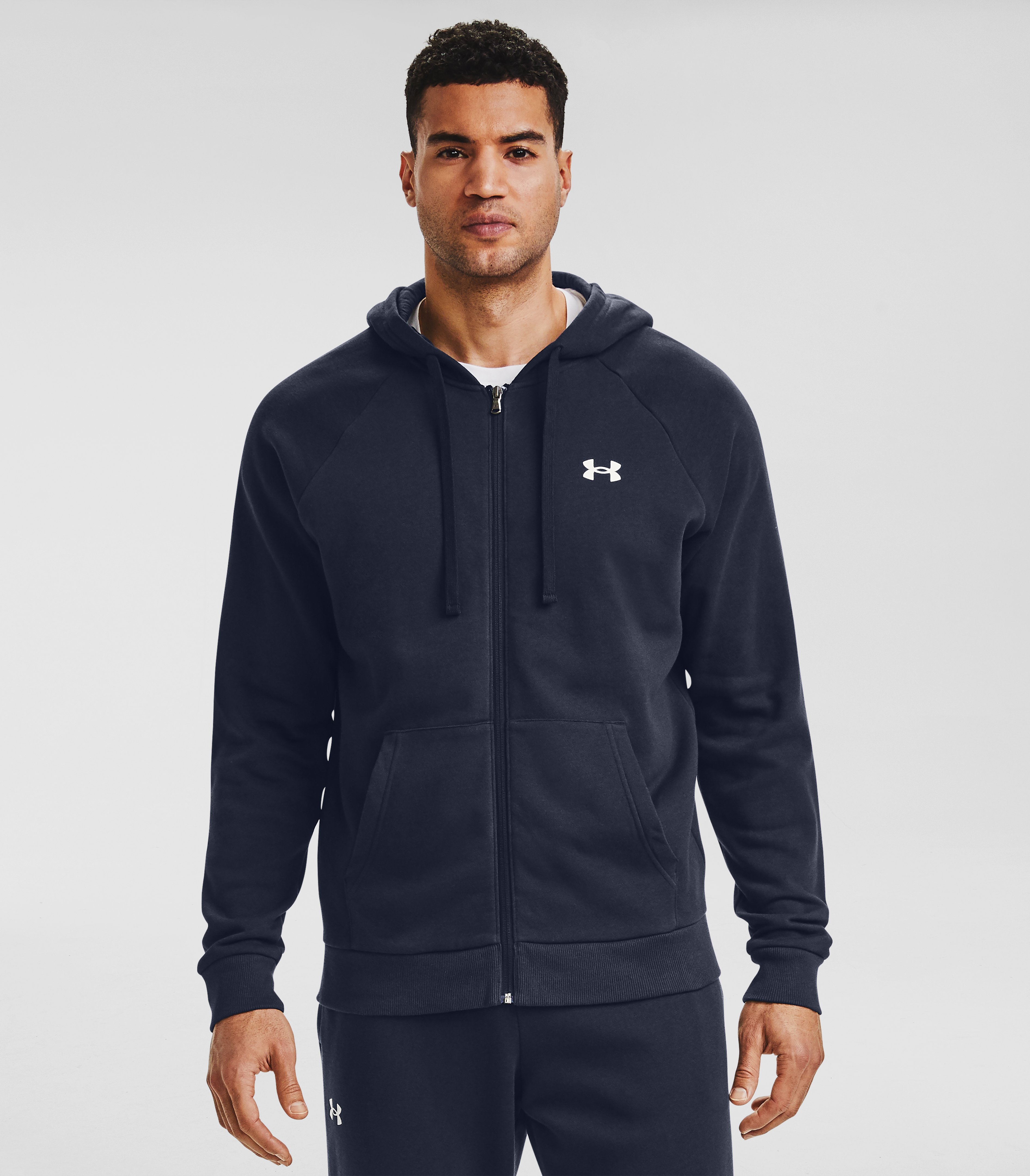UA Rival Cotton Men's Full Zip Hoodie 3