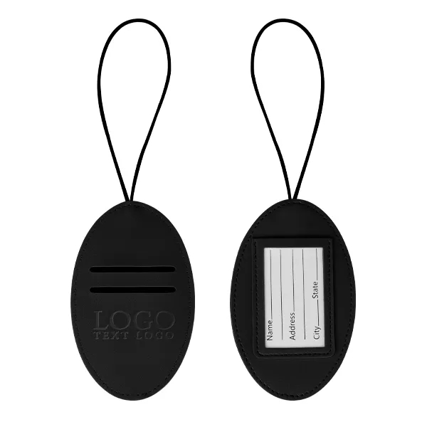 Vegan Leather Luggage Tags 3