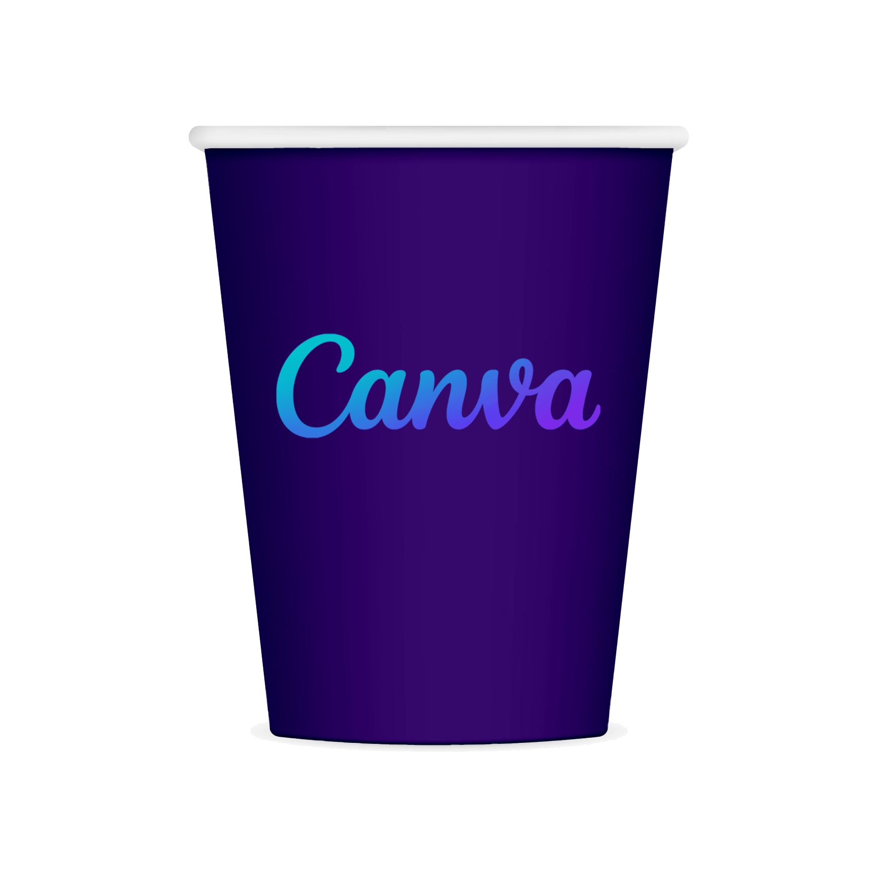 9 Oz. Colorware Paper Cup, Digital