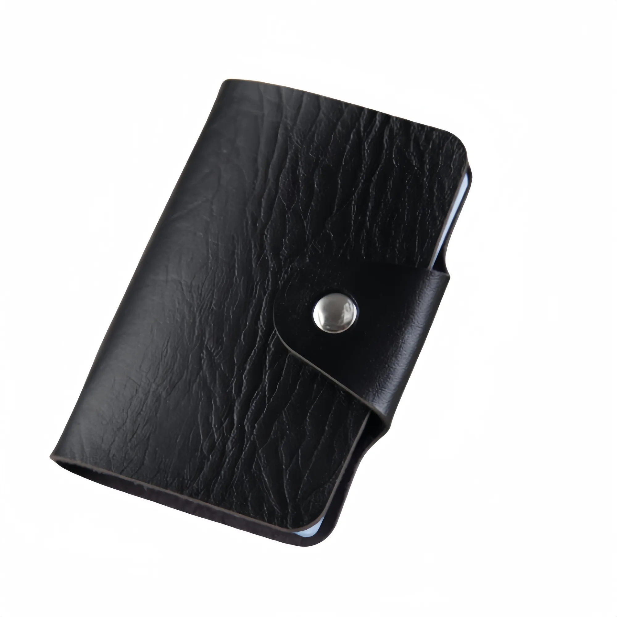 Durable Soft PU Leather Business Credit Card Holder 5