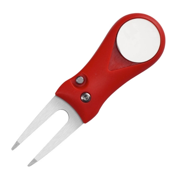 2-in-1 Foldable Golf Divot Repair Tool 7