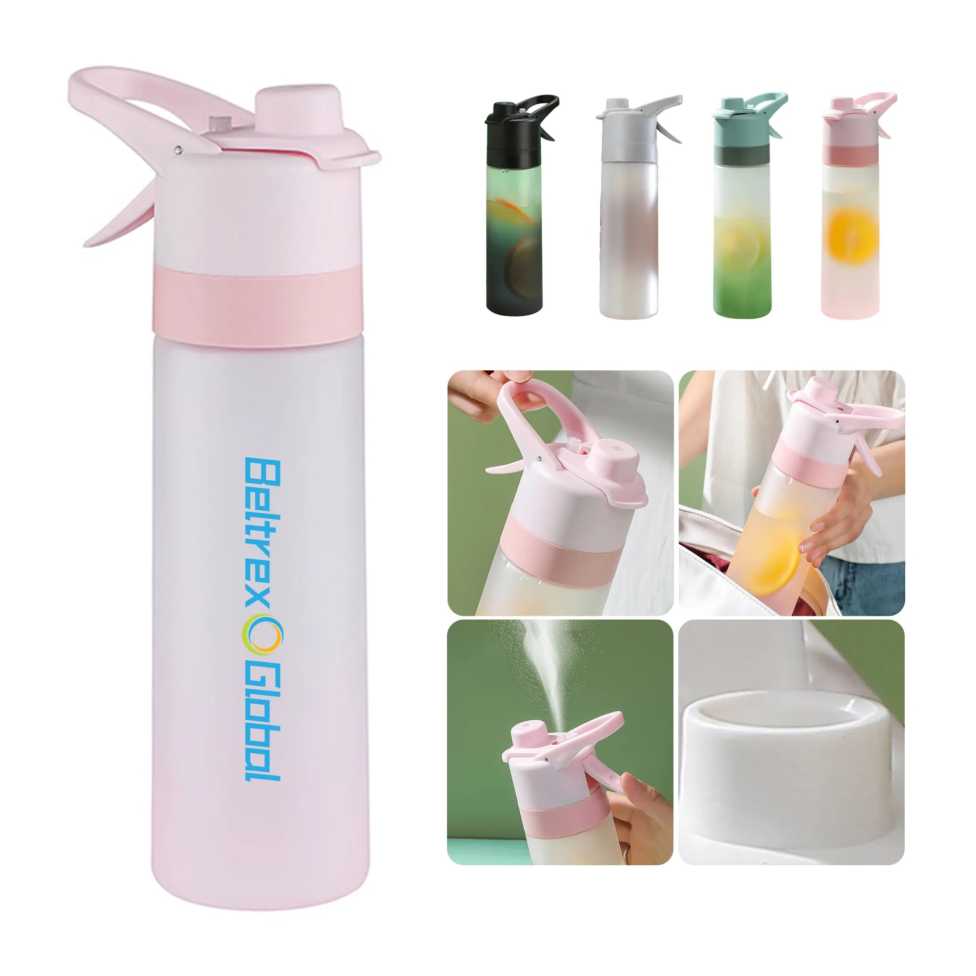 22 oz Gradient Sports Water Bottle with Frosted Finish 3