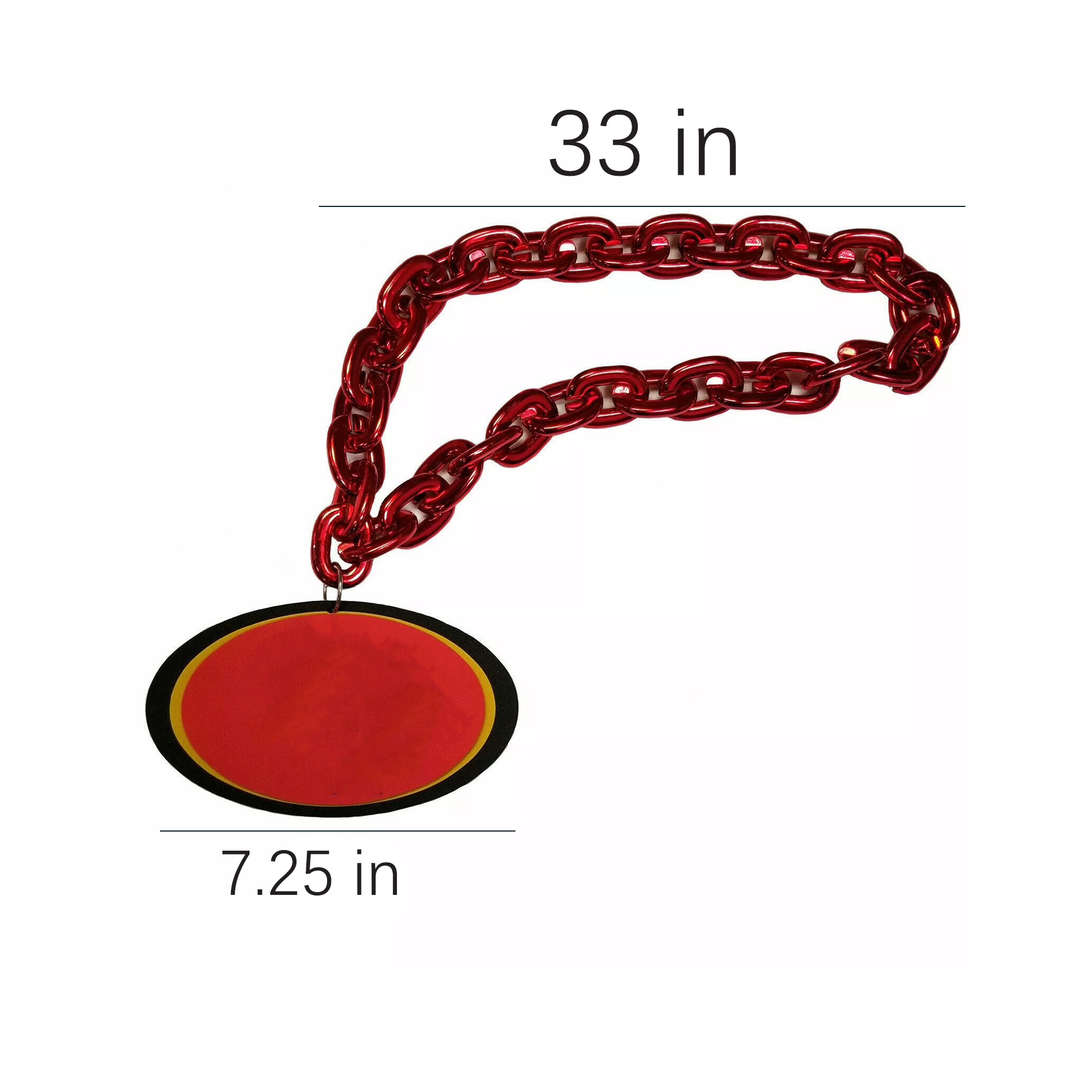 Custom Sports Foam EVA Pendant Necklace 4