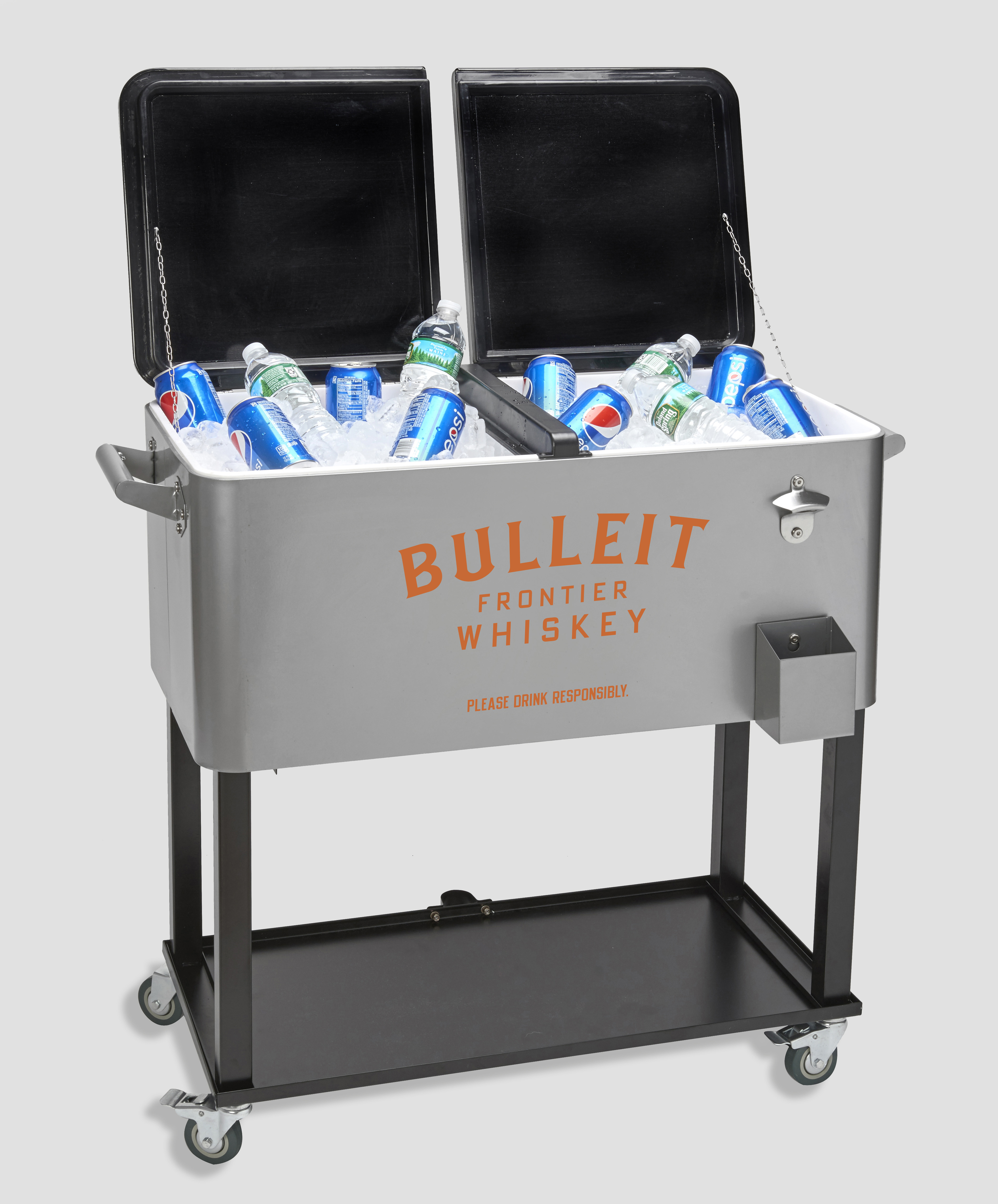 Rolling Cooler Vending Cart