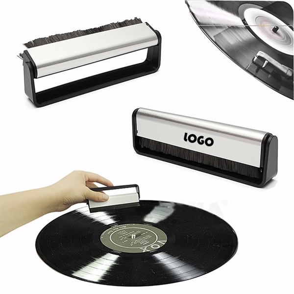 Anti-Static Vinyl Record Cleaner Dust Remover Pad Brush