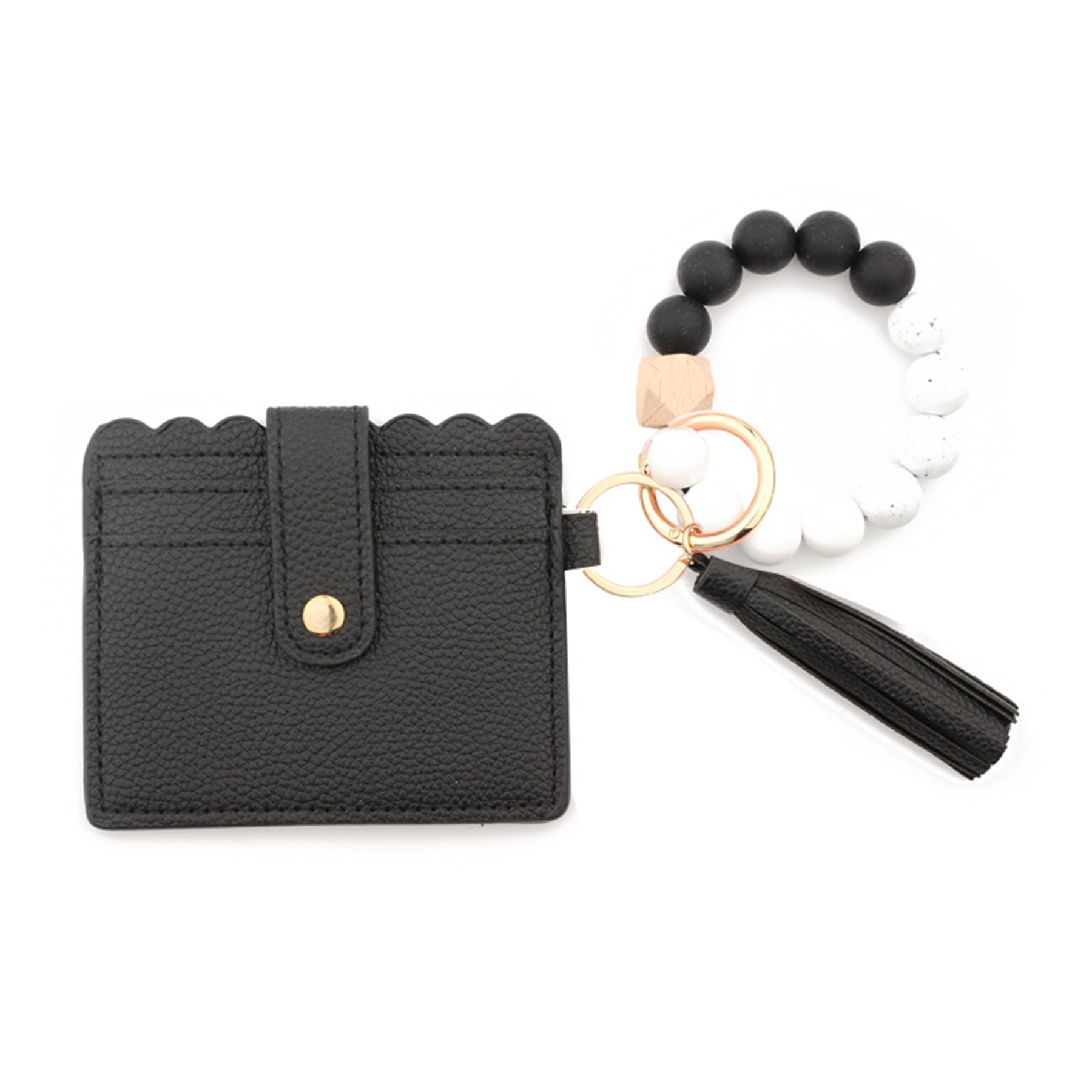 Women's Wristlets Key Ring With Wallet 10