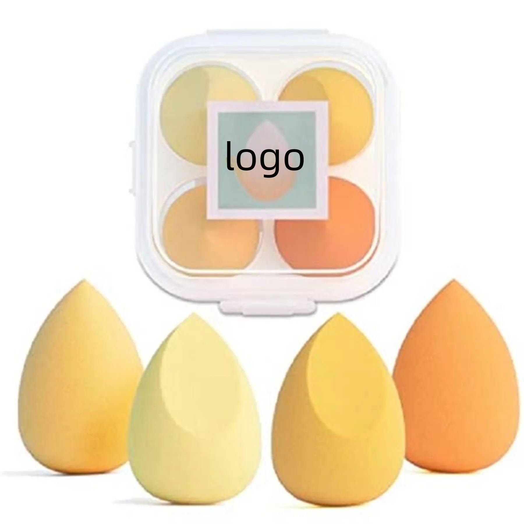 4 Pcs Makeup Sponges Blender Set 5