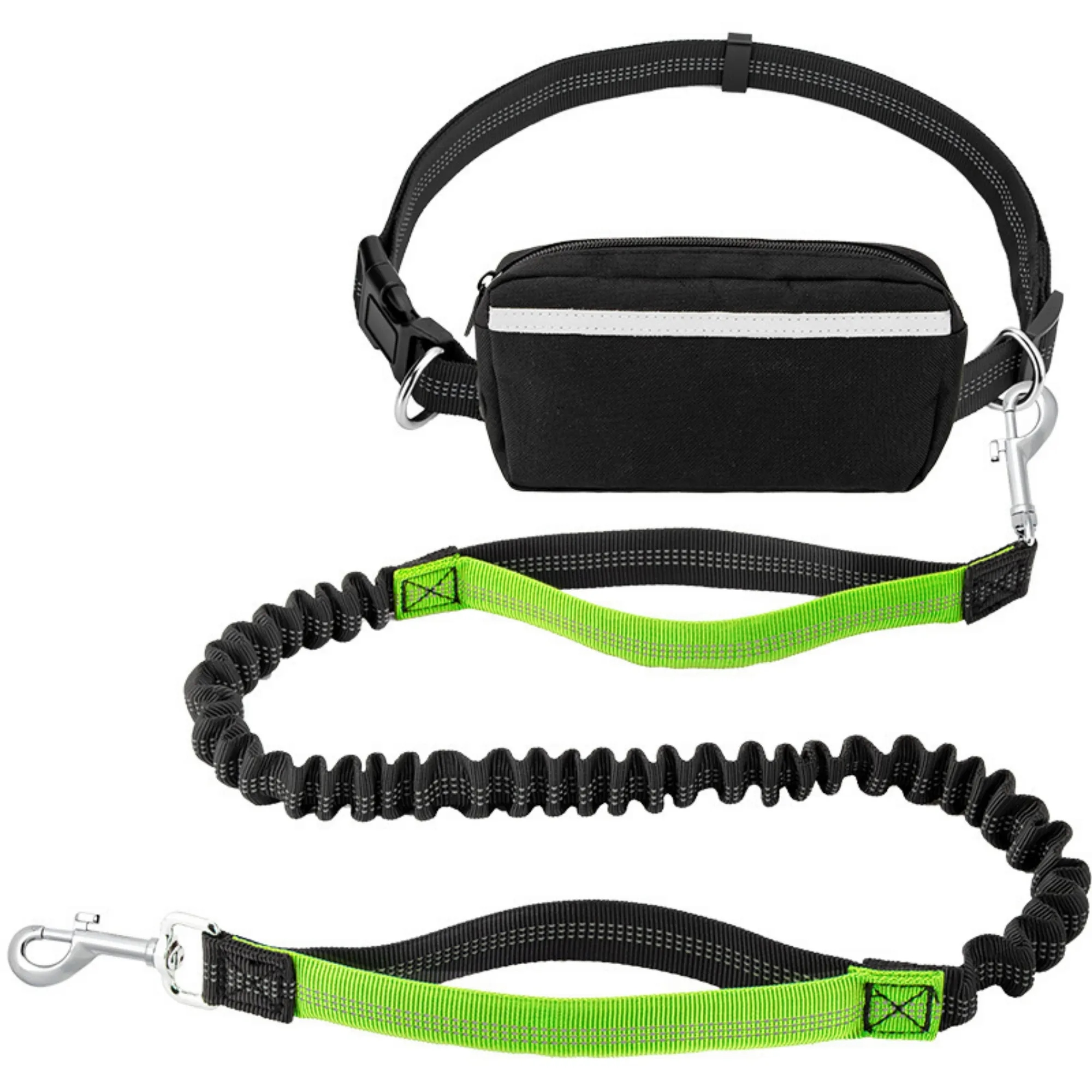 Multi-Functional Retractable Hands-Free Leash Waist Bag 16