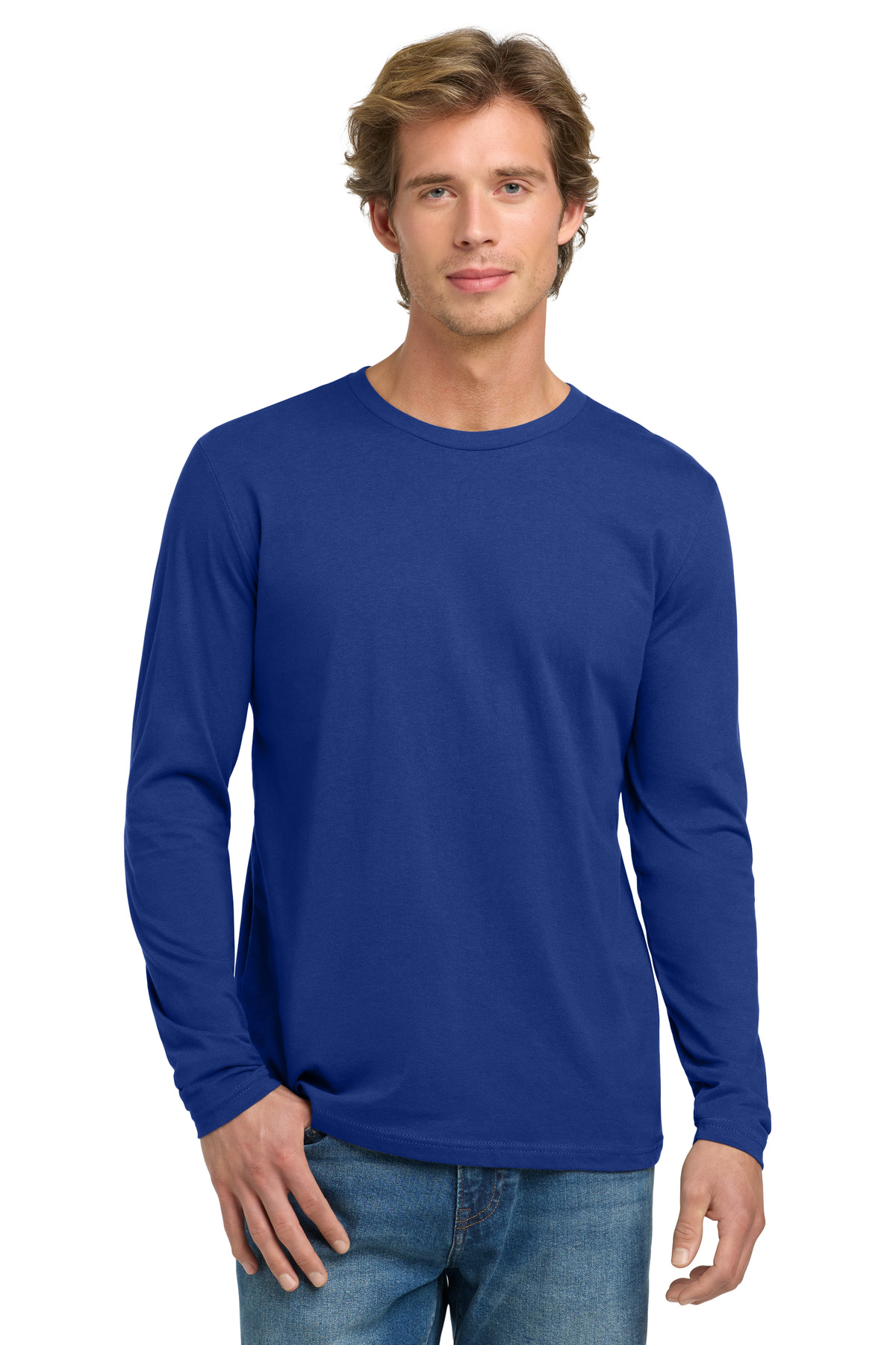 Next Level Apparel Cotton Long Sleeve Tee. NL3601 44