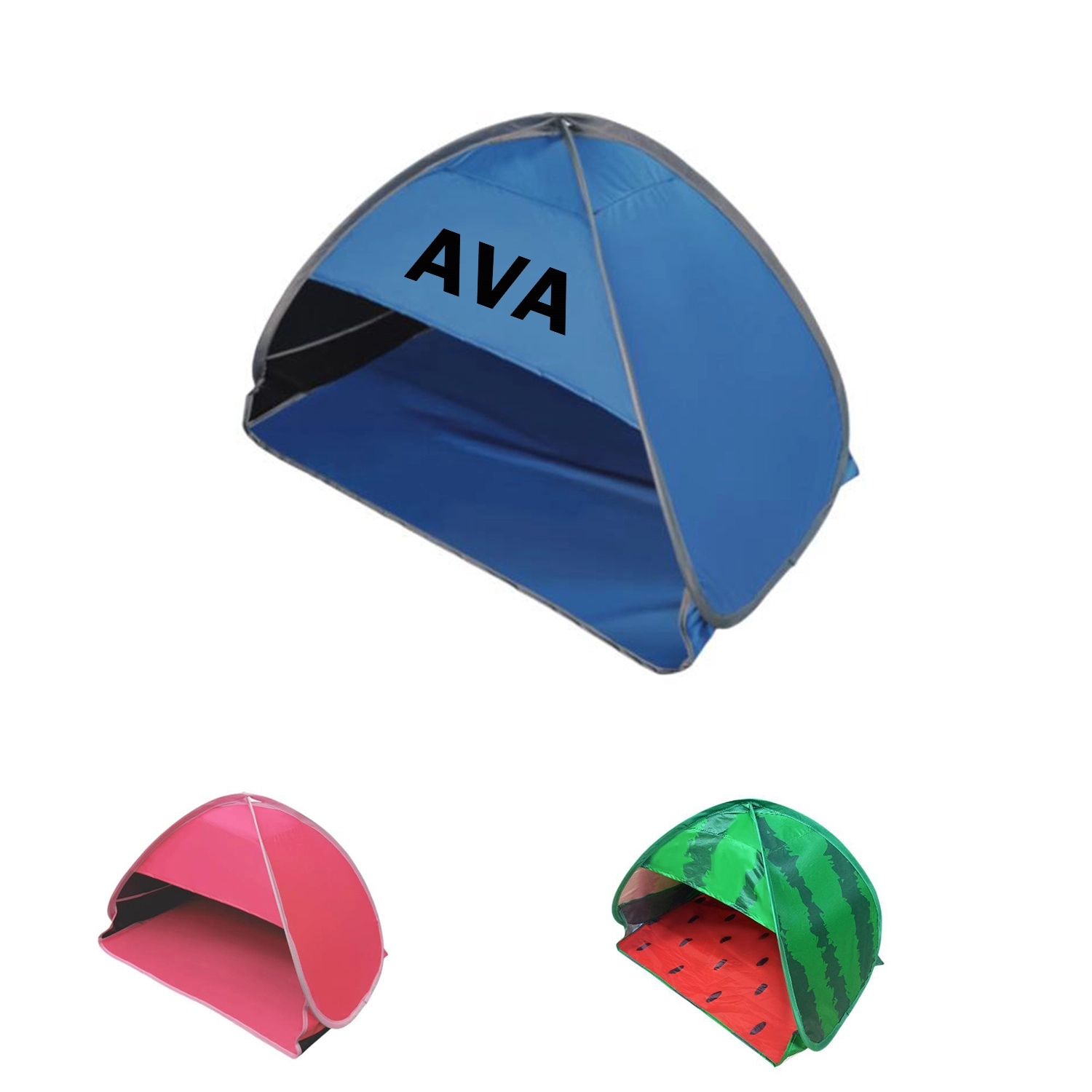 Outdoor Automatic Beach Sunshade Headrest Tent 3