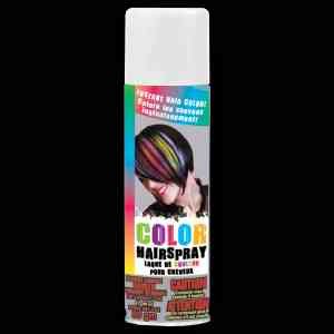 White Hair Spray