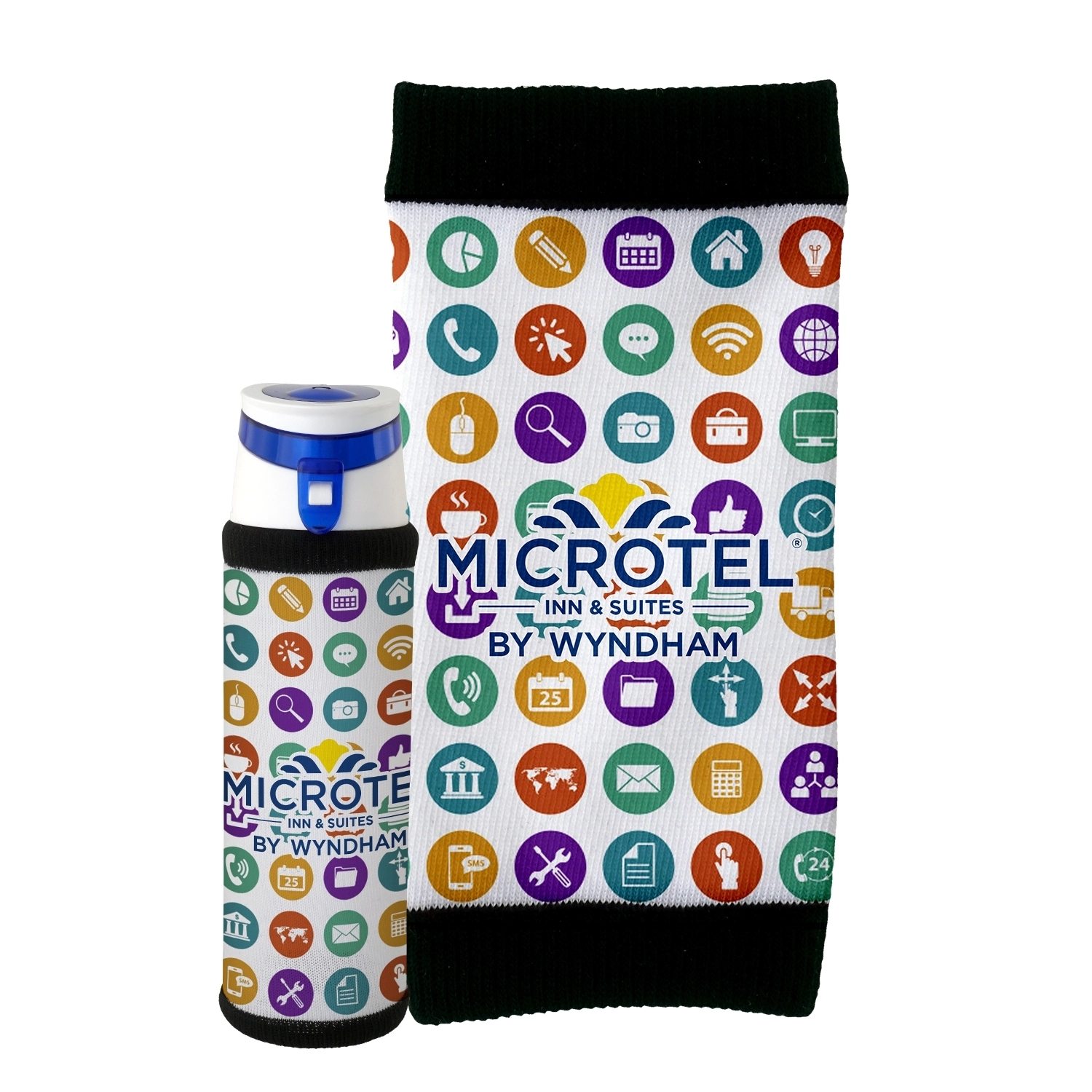 Bottle Sock, custom koozie with logo imprint 6