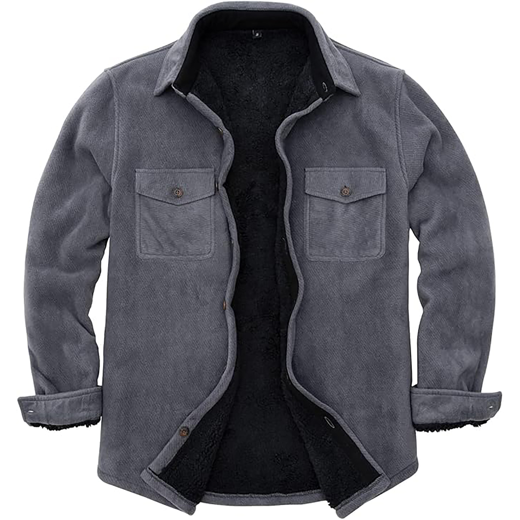Men's Flannel Shirt Jacket 32