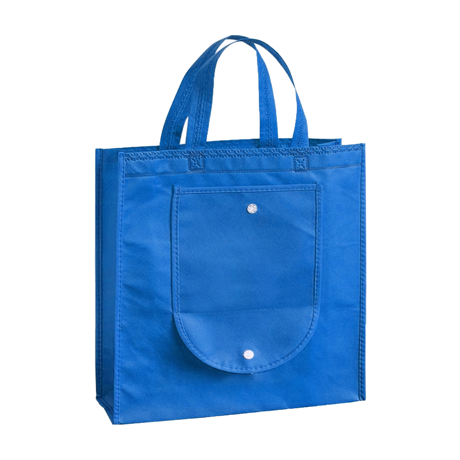 Reinforced Foldable 80gsm Non Woven Gag With Snap Button 6