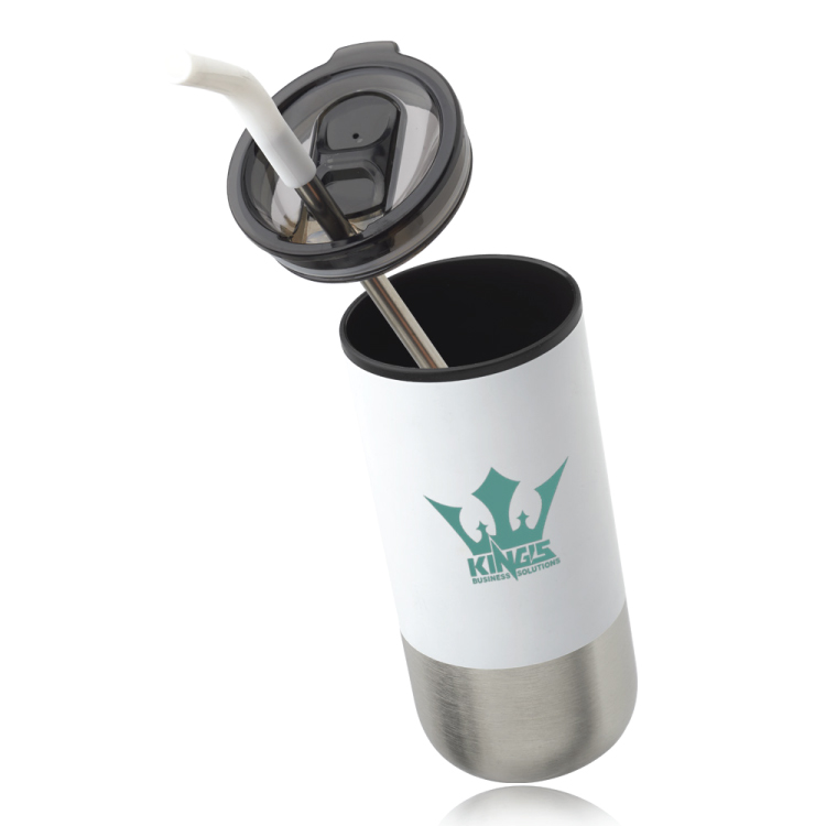 20 oz. Day Off Travel Mugs with Straw 1