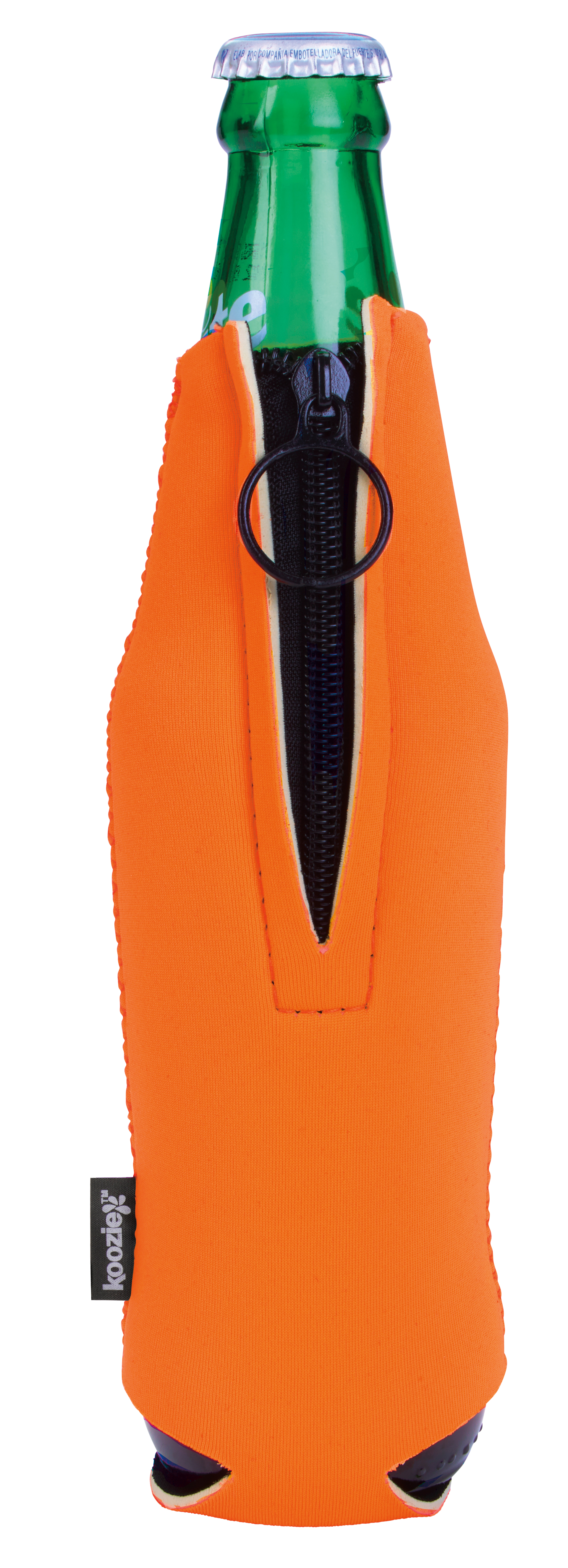 Koozie® Neoprene Zip-Up Bottle Cooler 45