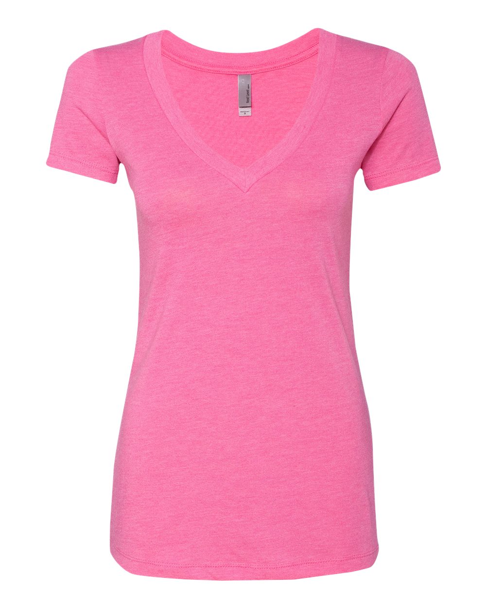Women's Triblend Deep V-Neck Tee - 6740 3
