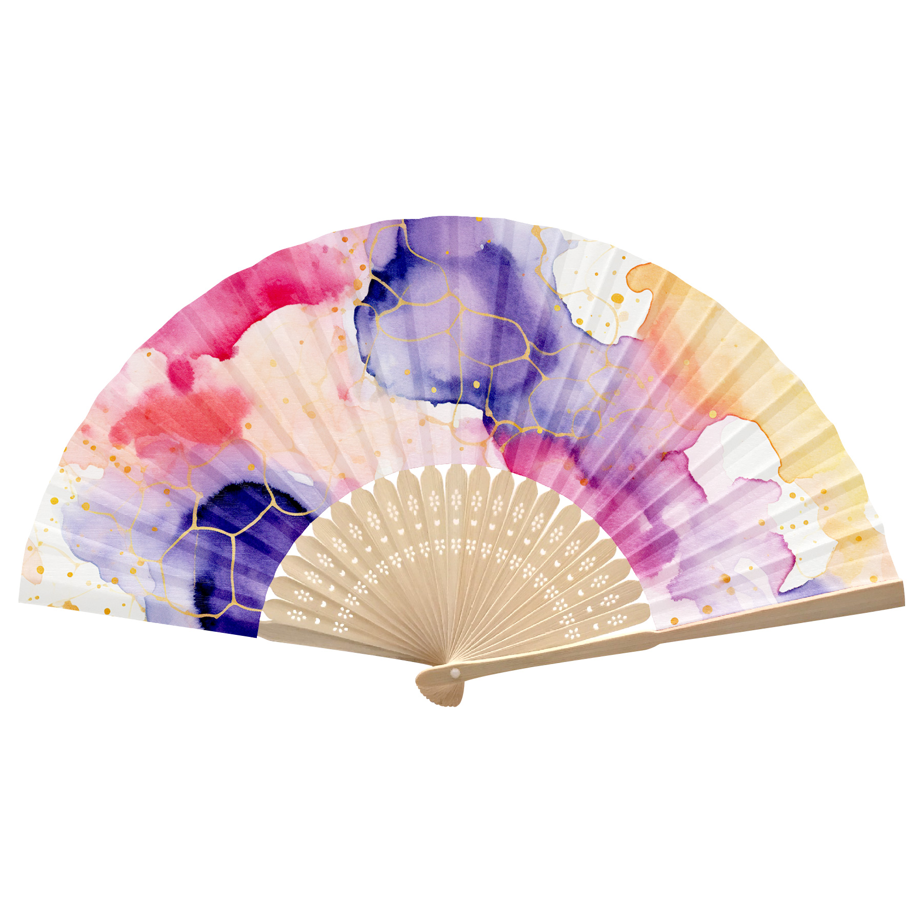 Foldable Bamboo Fan 31