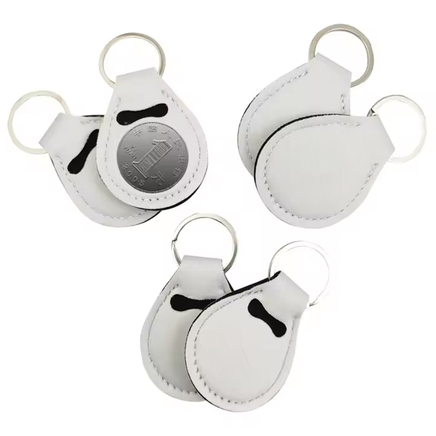 Quarter Coin Holder Keychain 1