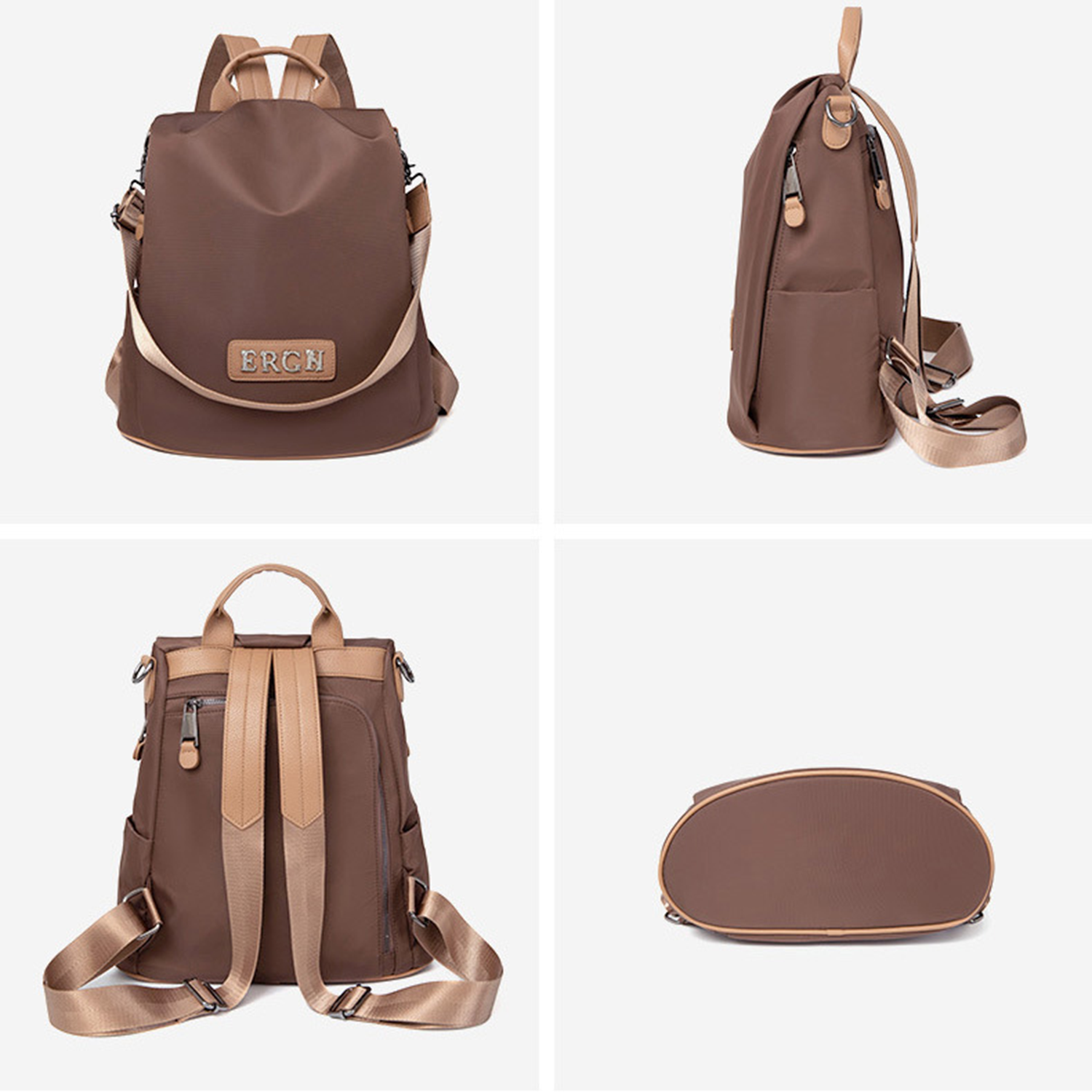 Large Capacity Oxford Cloth Lightweight Shoulder Backpack 4