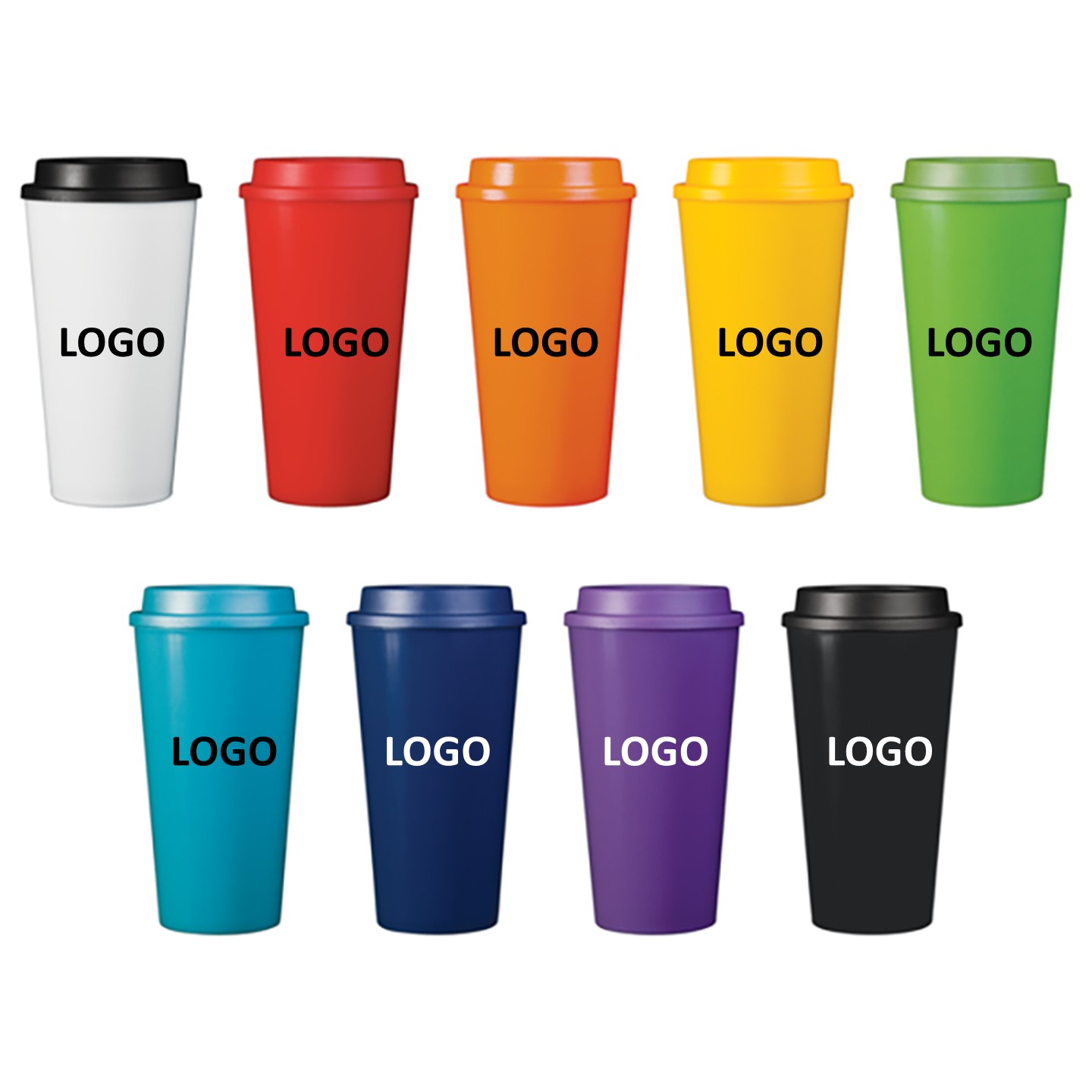 Custom Plastic Double Wall Tumbler 2
